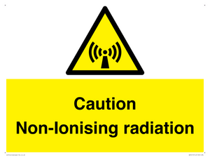 Caution Non-Ionising radiation